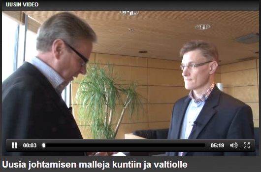 Ruutukaappaus Uusia johtamisen malleja kuntiin ja valtiolle -videosta