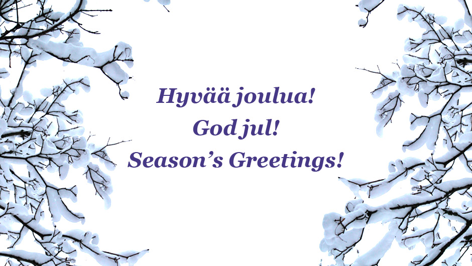 Hyvää joulua!