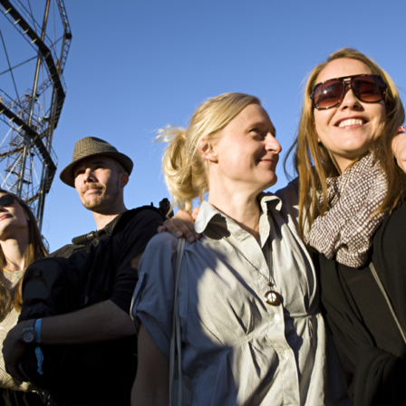 Ystävykset Flow Festivalilla